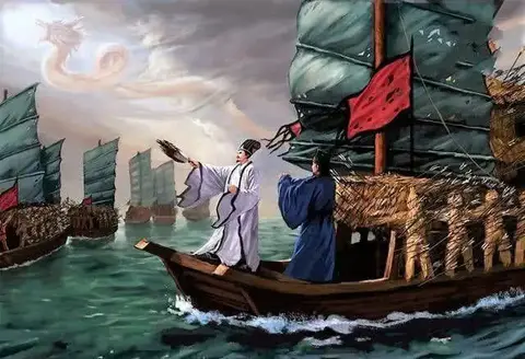 诸葛亮草船借箭的故事中，为何曹操不使用火箭攻击？